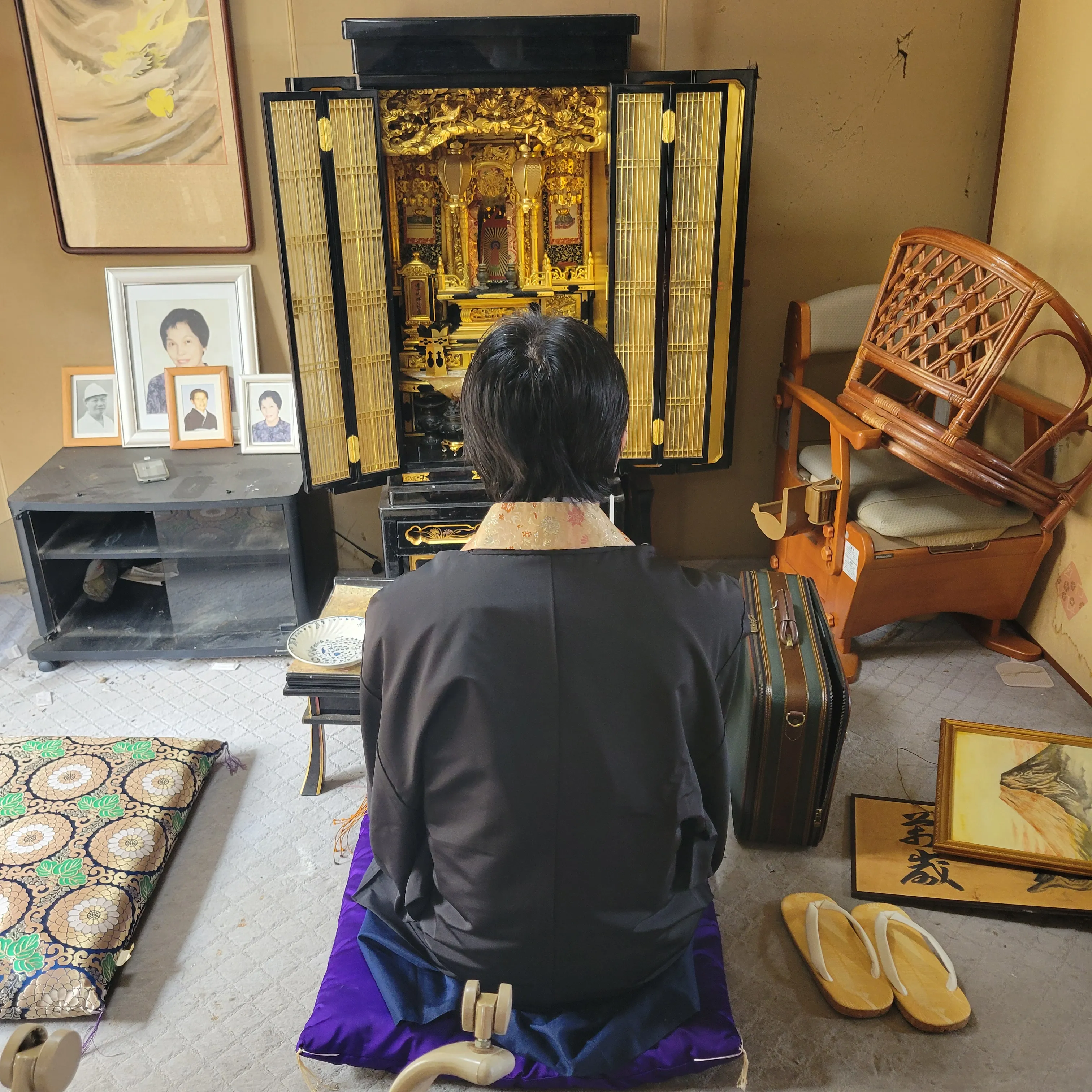 北九州市小倉南区の市営団地の遺品整理作業 画像8