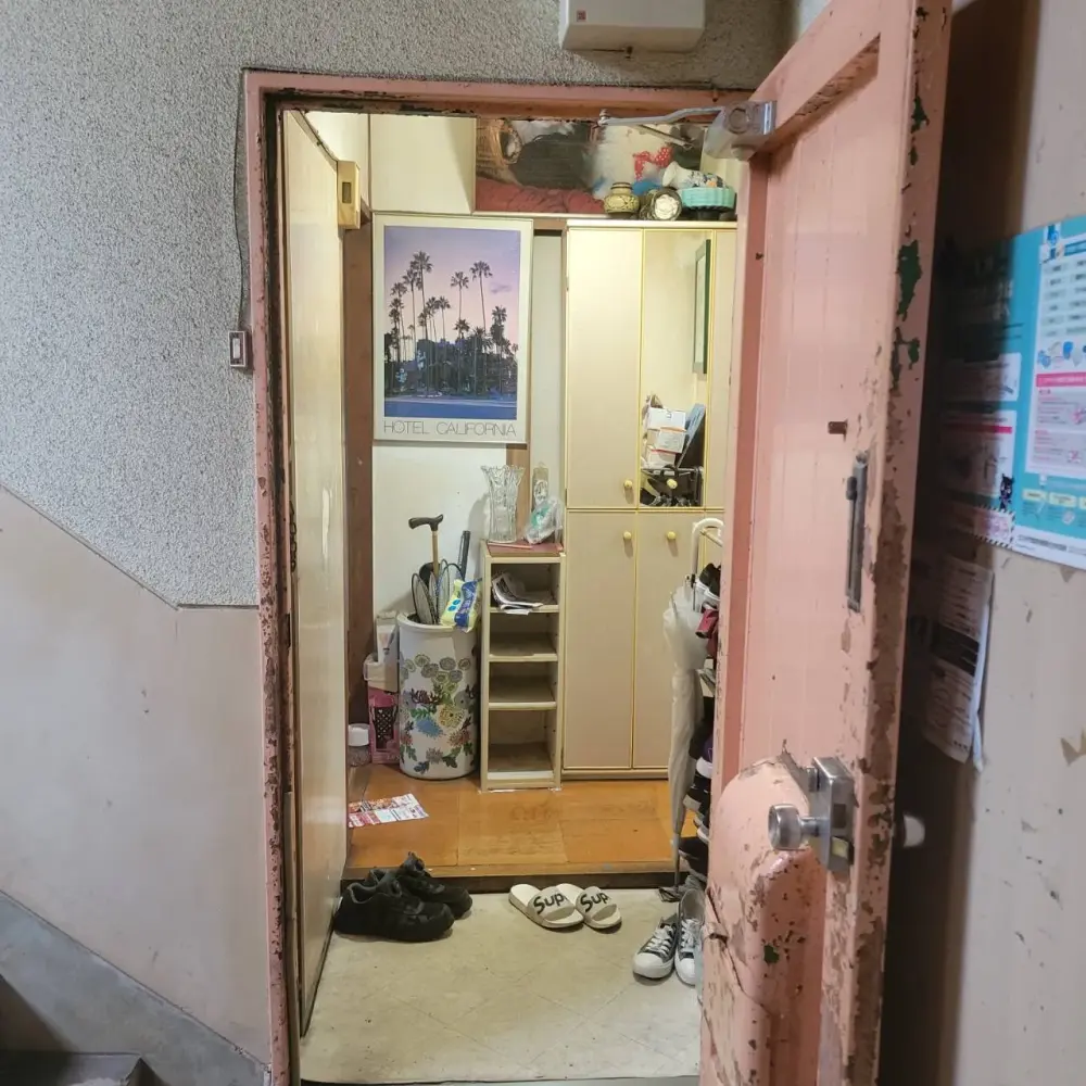 北九州市門司区の市営団地遺品整理 画像1
