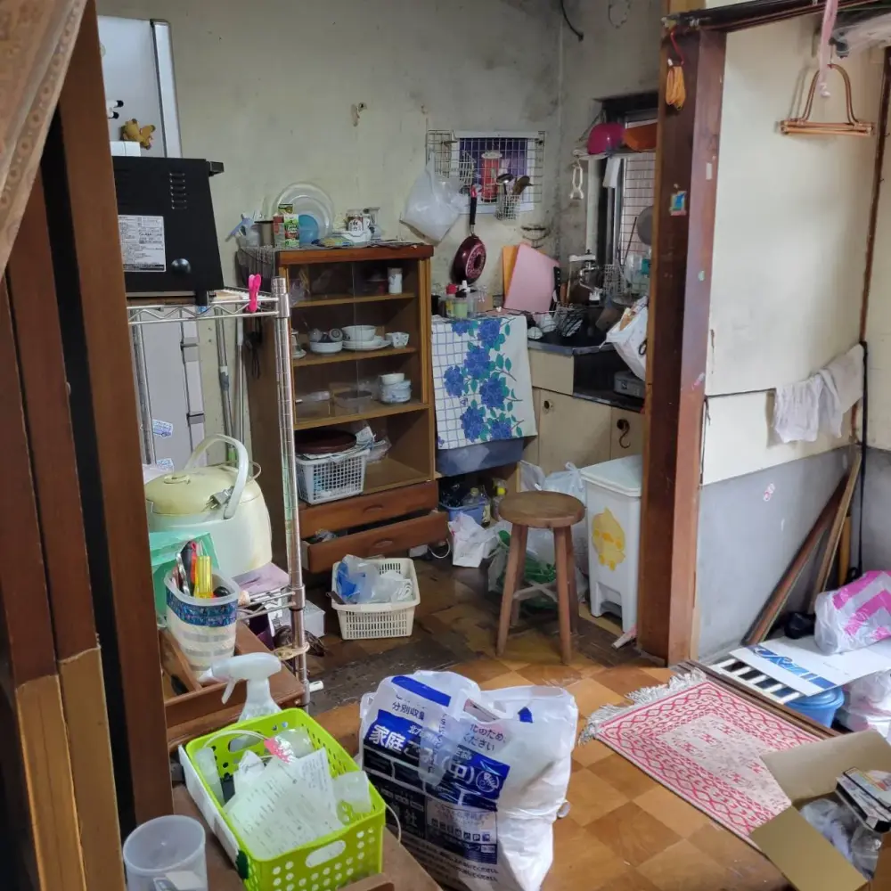 北九州市小倉南区の借家の遺品整理 画像3