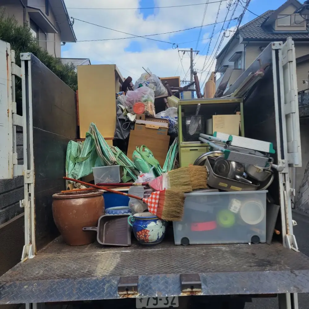 北九州市若松区粗大ゴミ・不用品の片付け回収 画像4