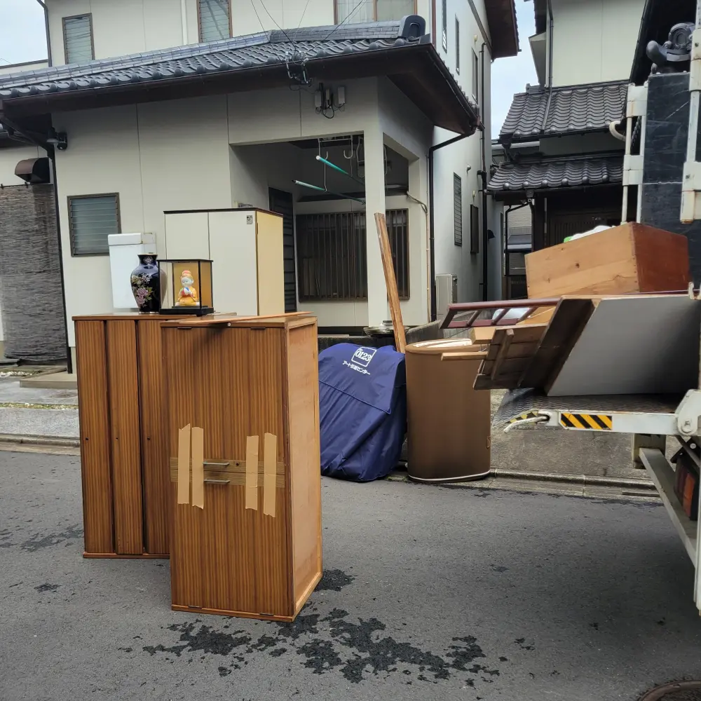 北九州市 若松区一軒家の粗大ゴミ回収のご依頼を頂きました 画像2