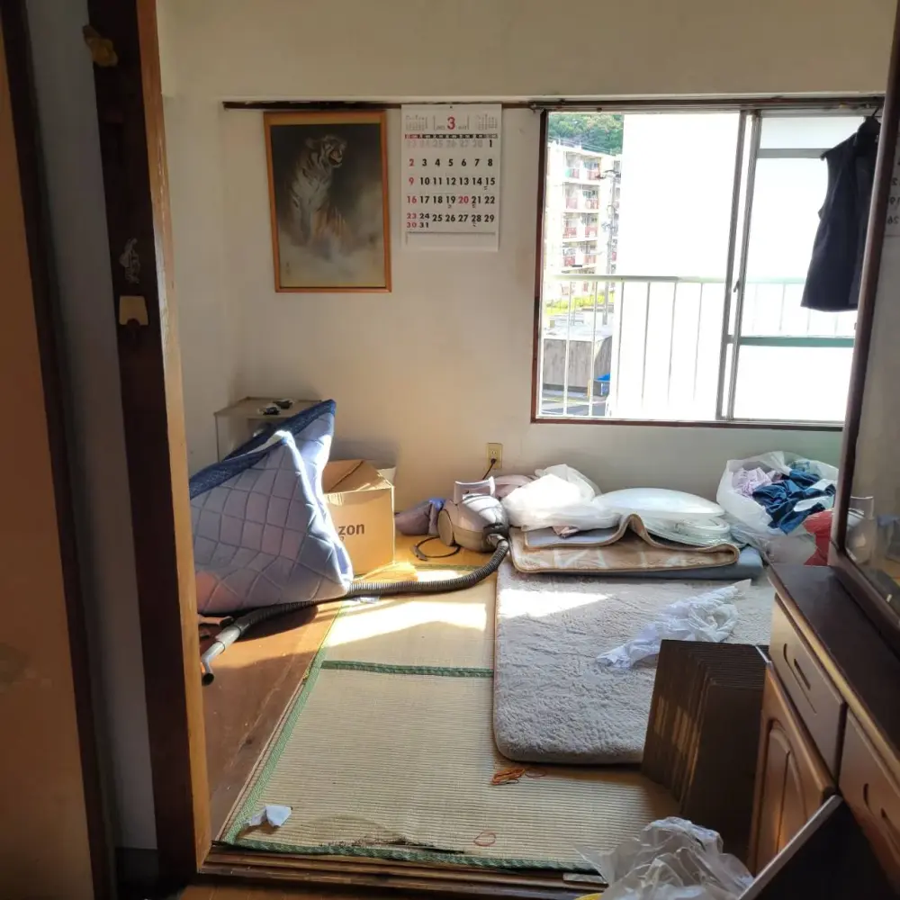 北九州市八幡西区市営団地４階の遺品整理 画像5