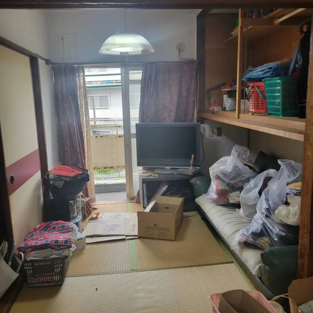 北九州市小倉小倉北区コーポの遺品整理 画像3