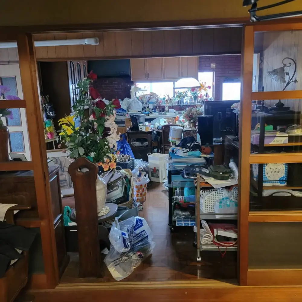 北九州市若松区4LDKの遺品整理 画像1