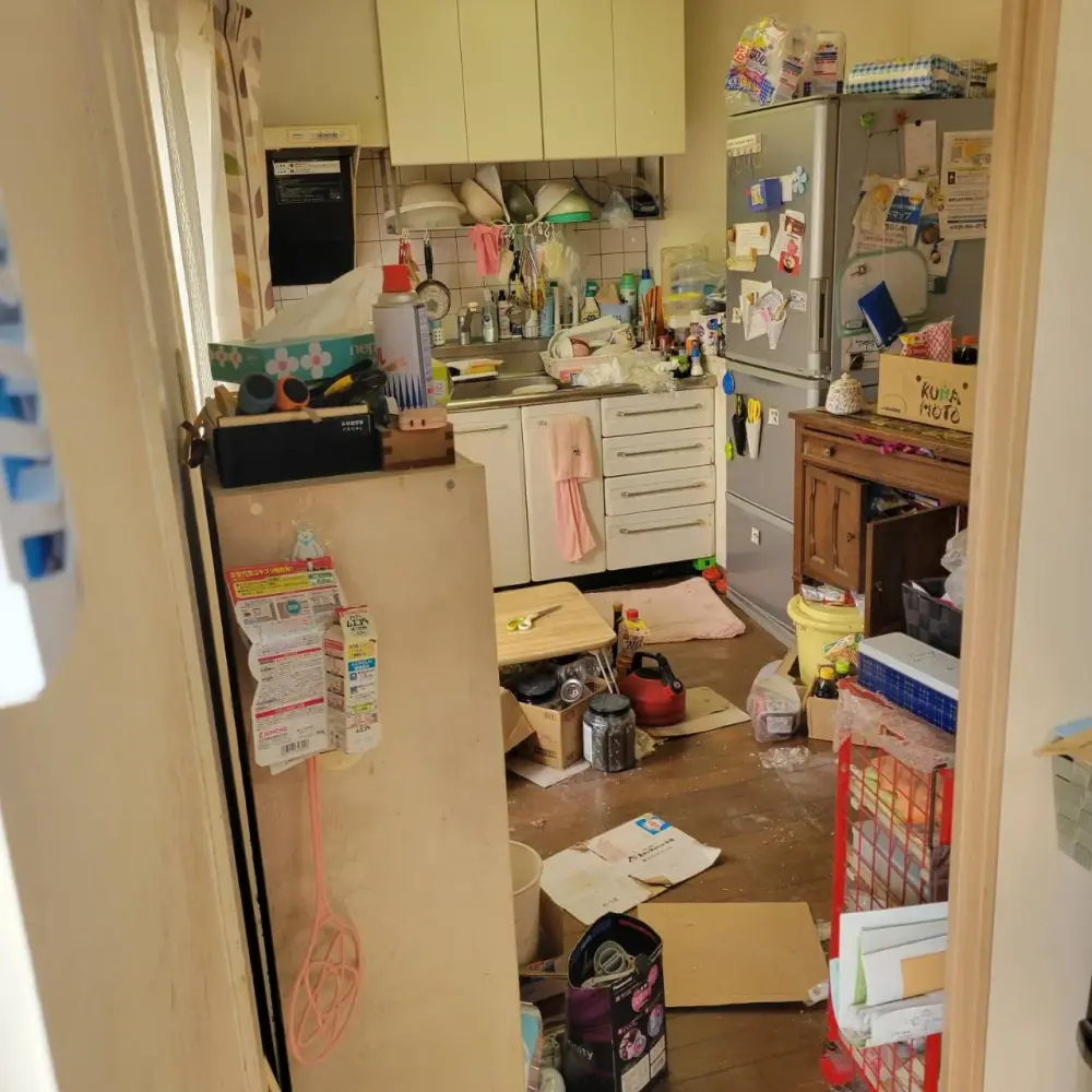 北九州市小倉南区UR団地の遺品整理 画像5