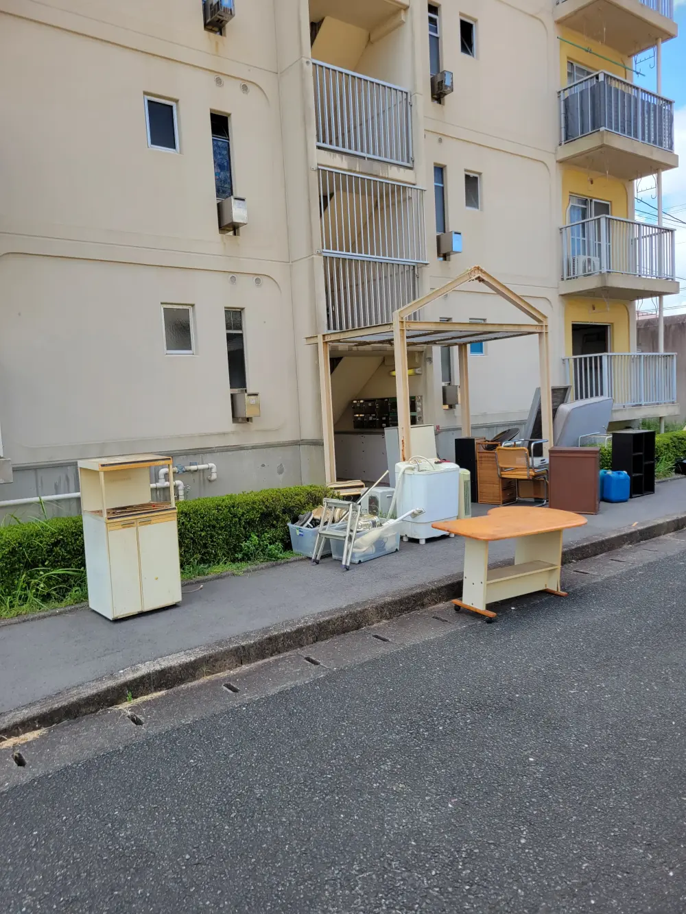 北九州市若松区の市営団地の粗大ごみ、不用品・廃品回収の回収引き取りご依頼をいただきました 画像7