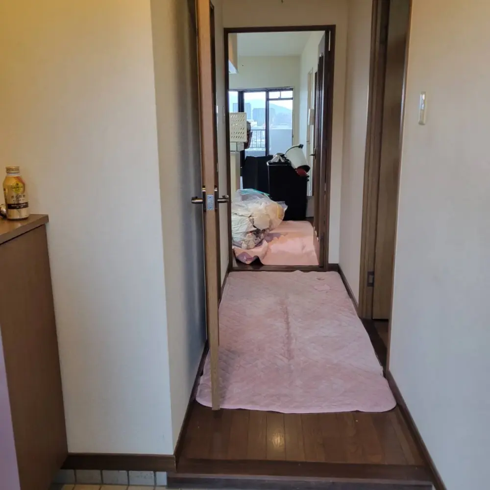 北九州市若松区の2LDKマンションの遺品整理 画像1