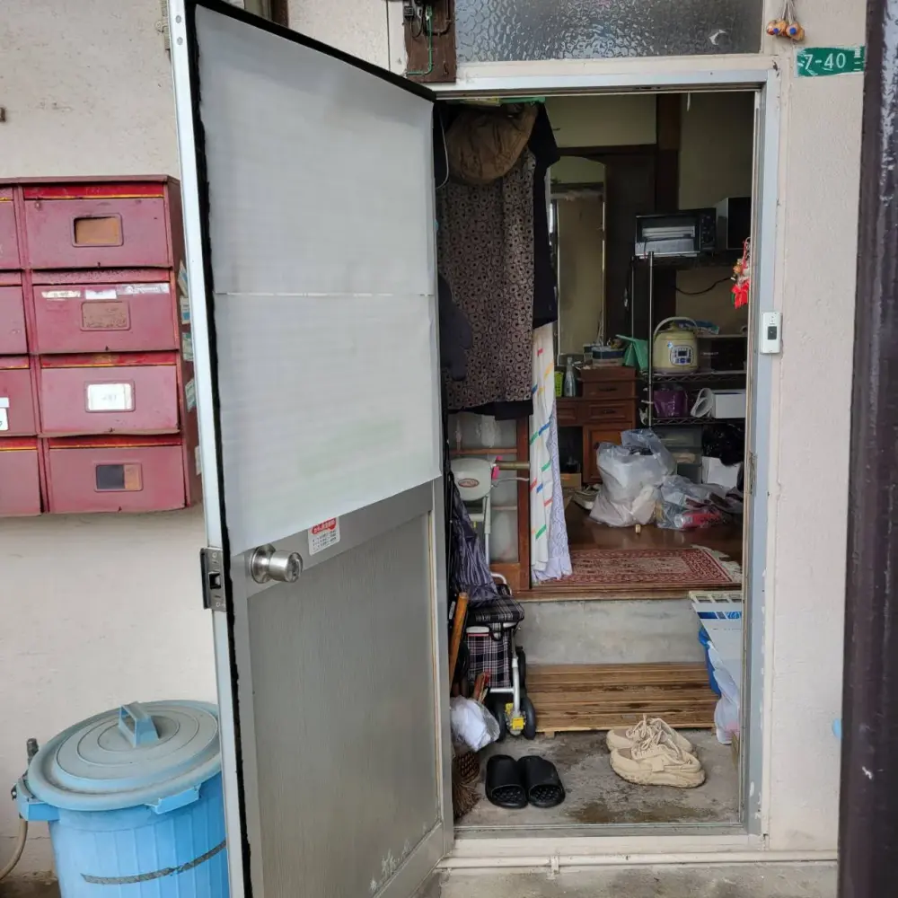 北九州市小倉南区の借家の遺品整理 画像1