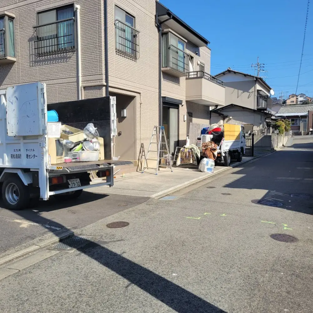北九州市八幡東区5DKの三階屋の遺品整理 画像2