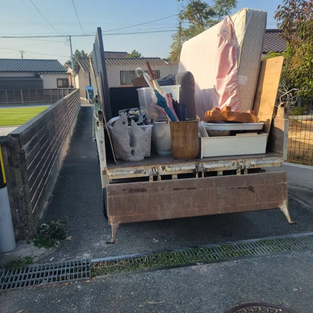 北九州市八幡西区粗大ゴミ回収トラック満載コース 画像1