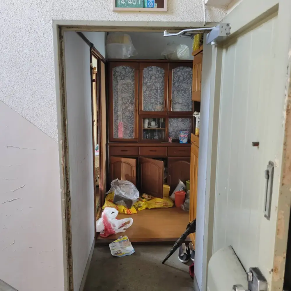 北九州市八幡西区市営団地４階の遺品整理 画像1
