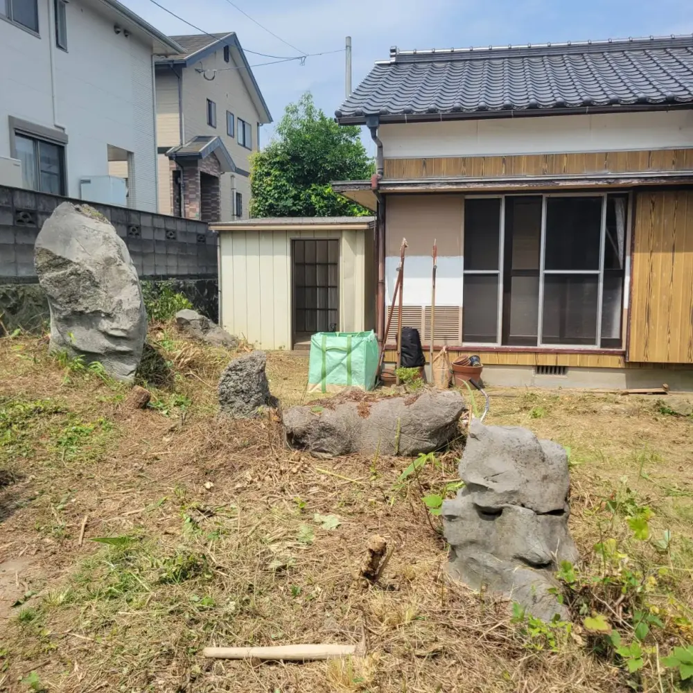 北九州市 北九州市八幡西区の外回りの外構工事 画像1