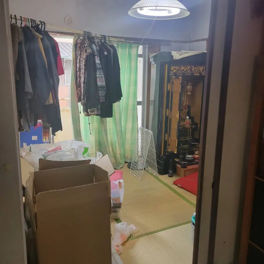 北九州市小倉小倉北区コーポの遺品整理 画像1