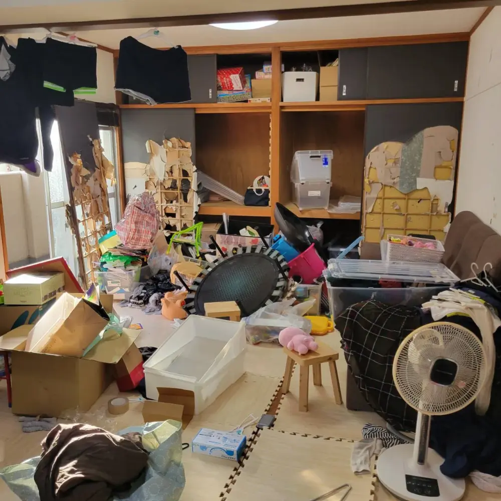 北九州市若松区マンション3DKの遺品整理 画像1