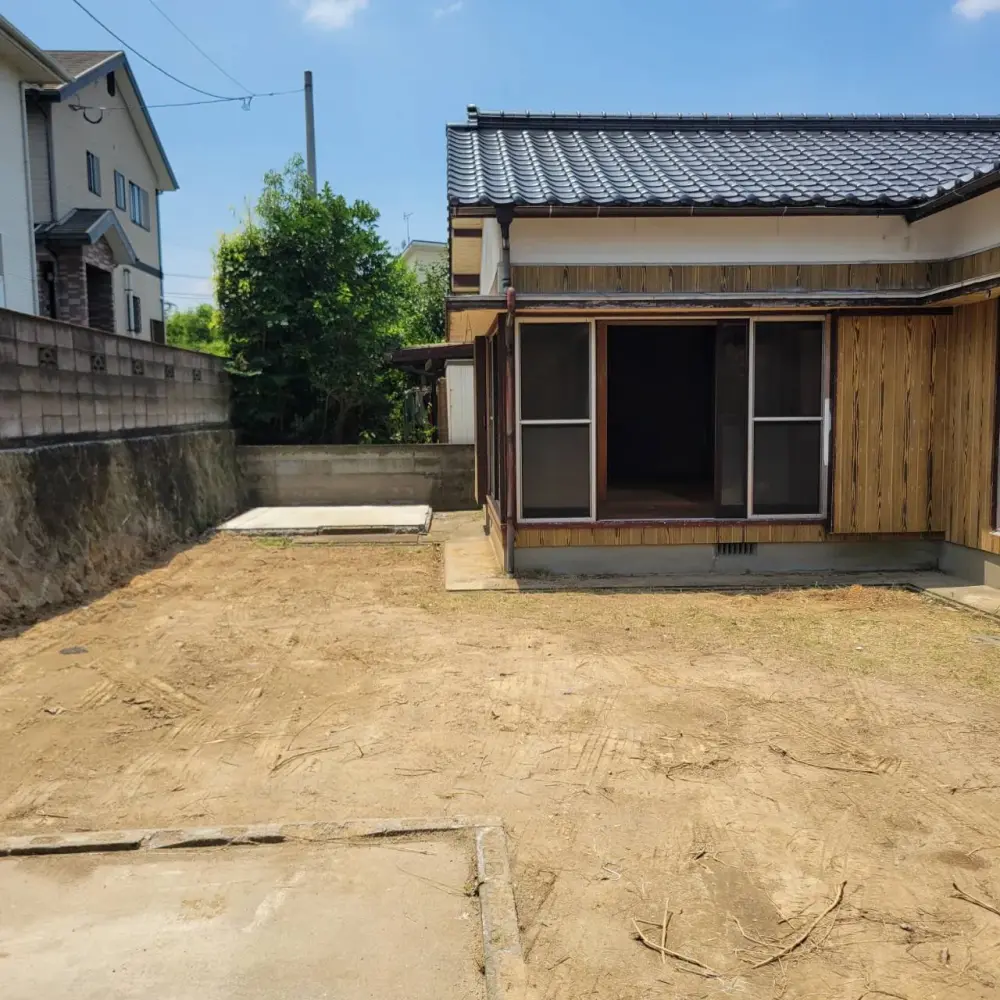 北九州市 北九州市八幡西区の外回りの外構工事 画像2