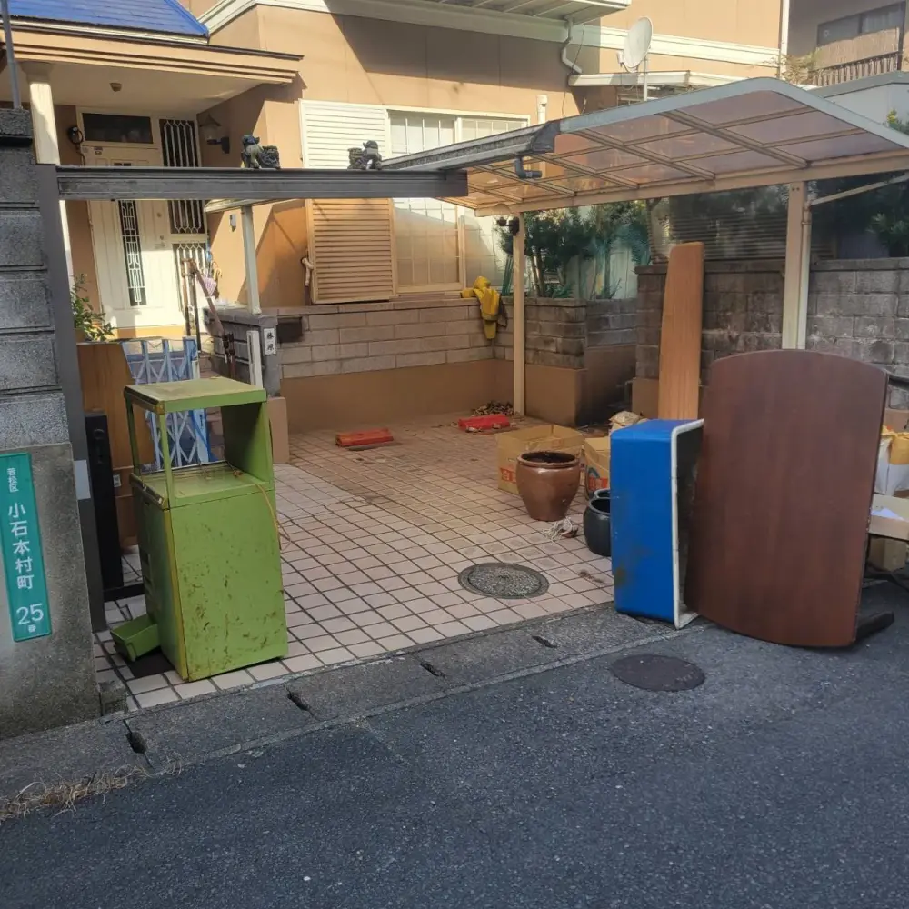北九州市若松区粗大ゴミ・不用品の片付け回収 画像1