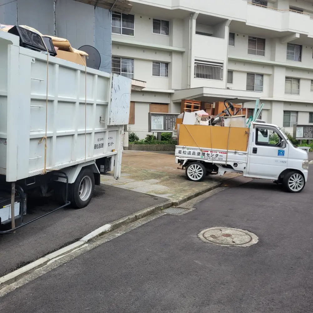 北九州市 小倉北区公団7階の遺品整理の依頼を頂きました 画像1