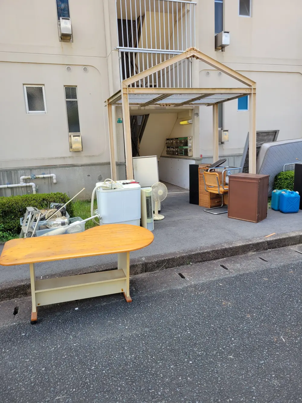 北九州市若松区の市営団地の粗大ごみ、不用品・廃品回収の回収引き取りご依頼をいただきました 画像8