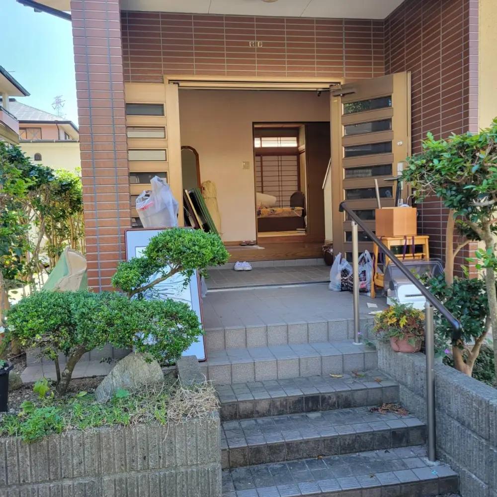 北九州市小倉南区の一軒家の3LDKの遺品整理 画像1