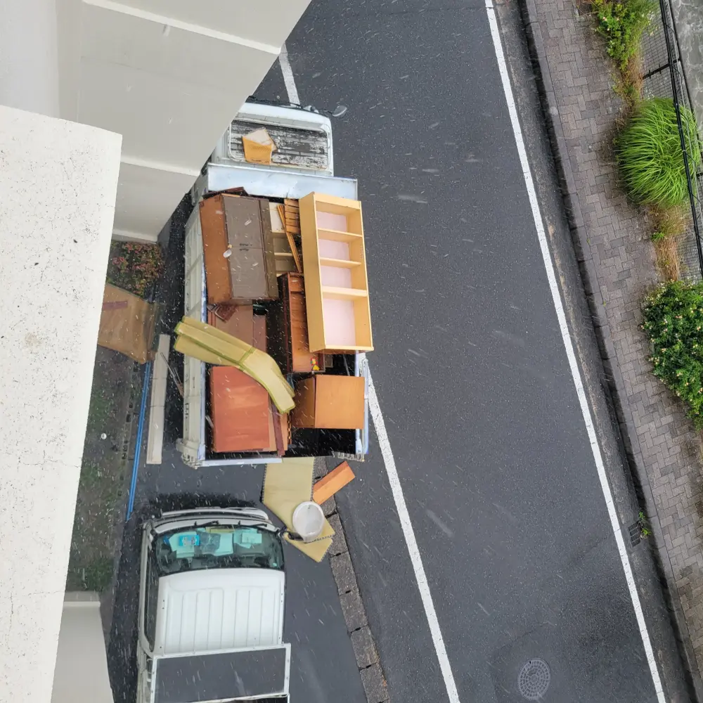 北九州市 八幡西区市営団地の粗大ゴミ回収の依頼を頂きました 画像9