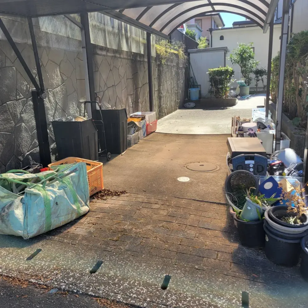 北九州市小倉南区の一軒家の3LDKの遺品整理 画像3