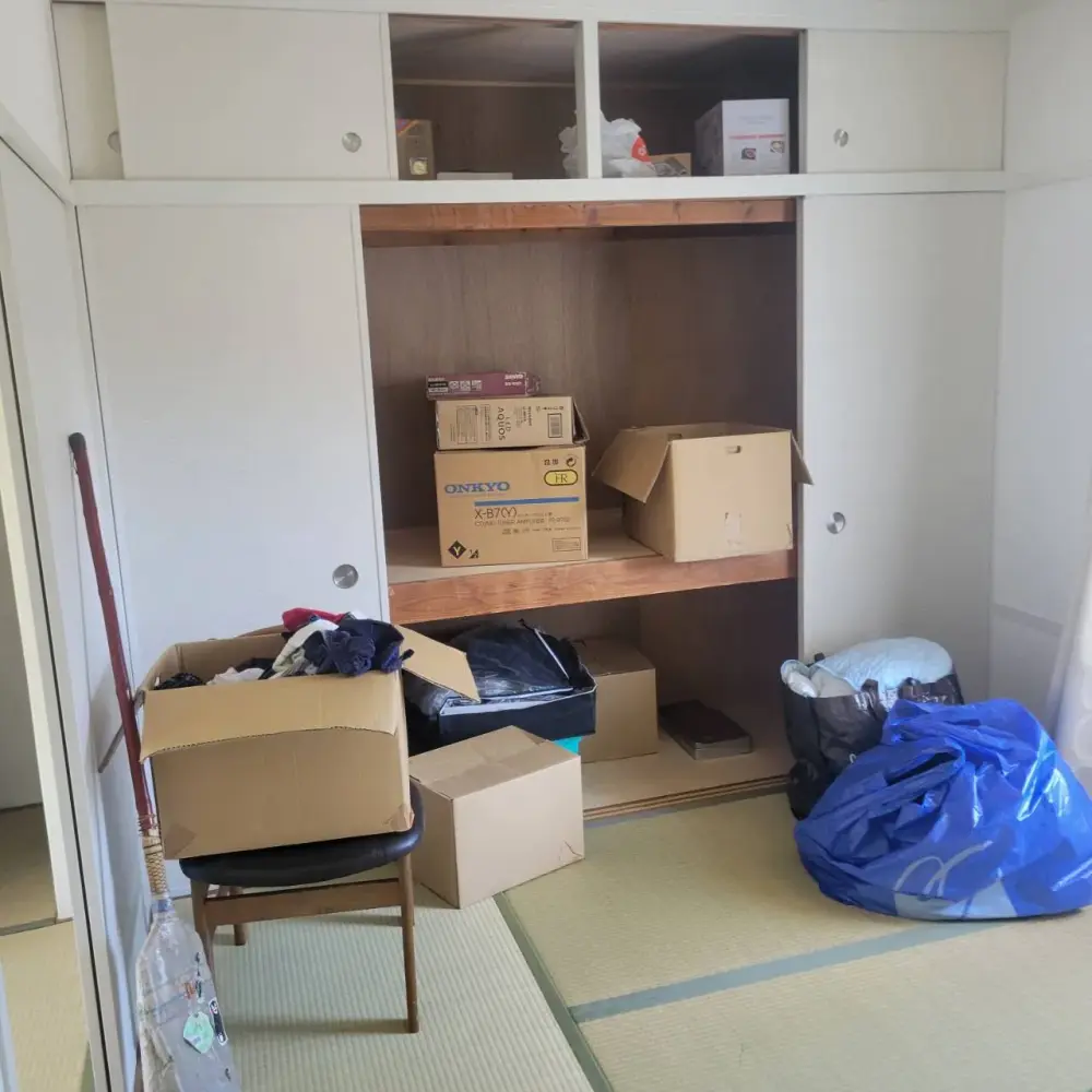 北九州市若松区引越し残り残物の回収作業 画像9