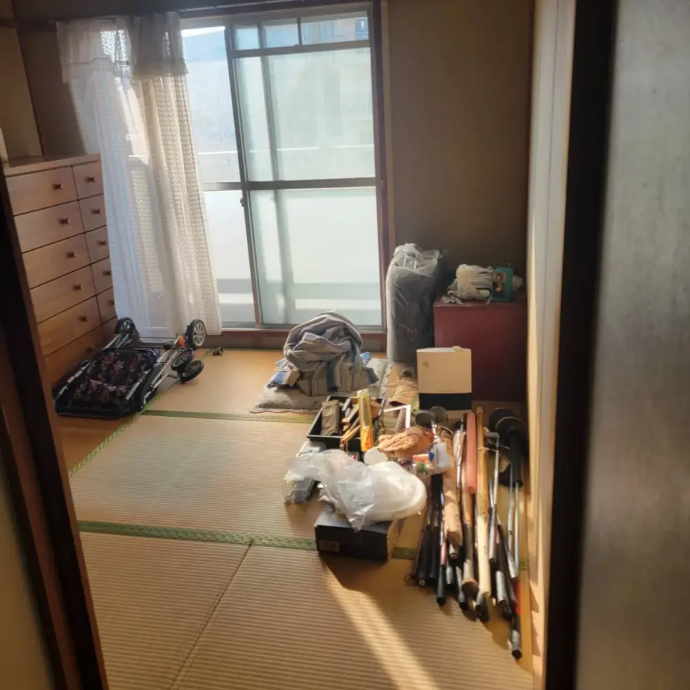 北九州市八幡西区県営団地3DK遺品整理 画像1