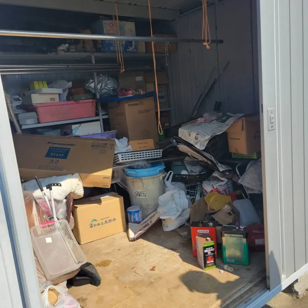 遠賀郡芦屋町の倉庫外回りの粗大ゴミ・不用品の回収 画像9