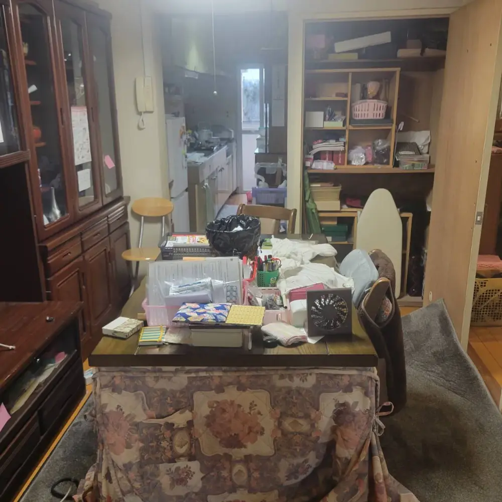 北九州市八幡西区市営団地3階の遺品整理 画像3