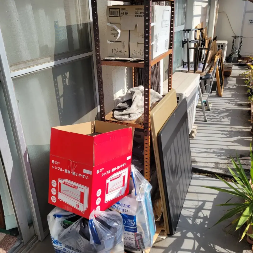 北九州市戸畑区マンションの粗大ゴミ・不用品片付け 画像1