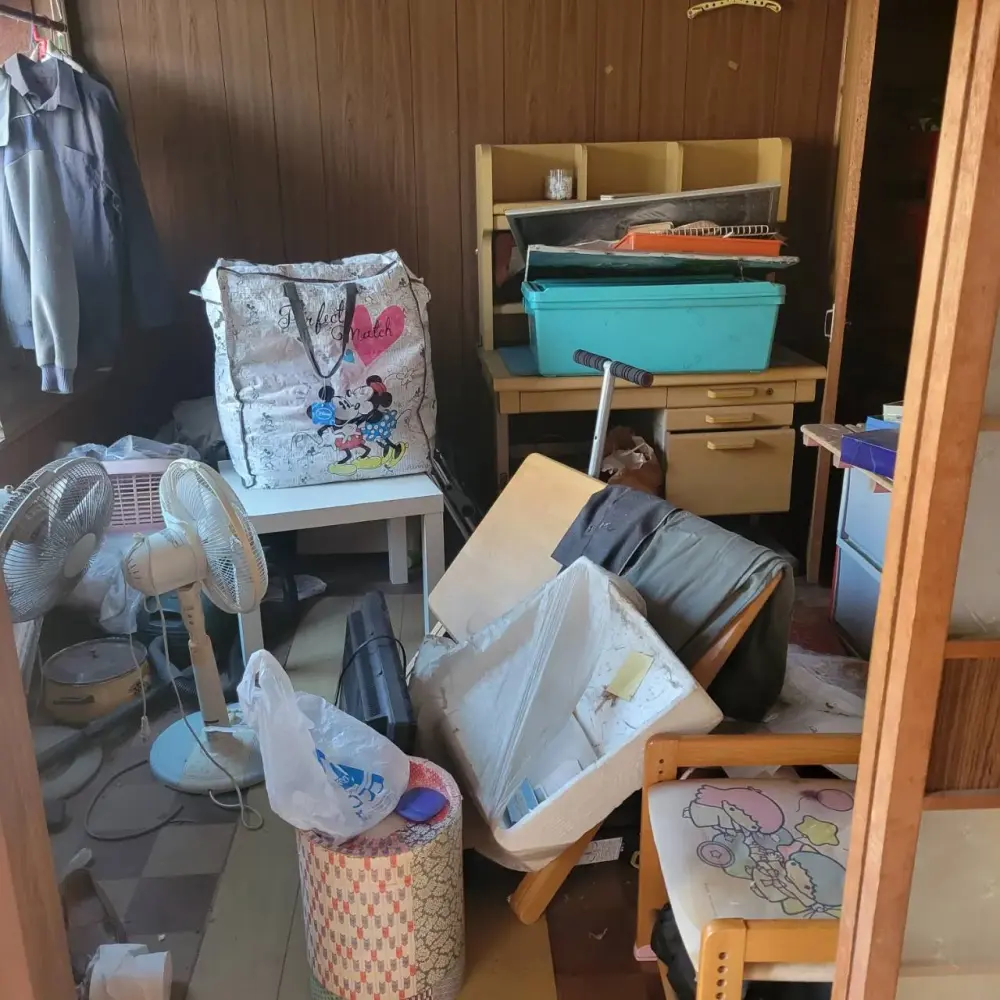 北九州市八幡西区一軒家の5DK遺品整理 画像1