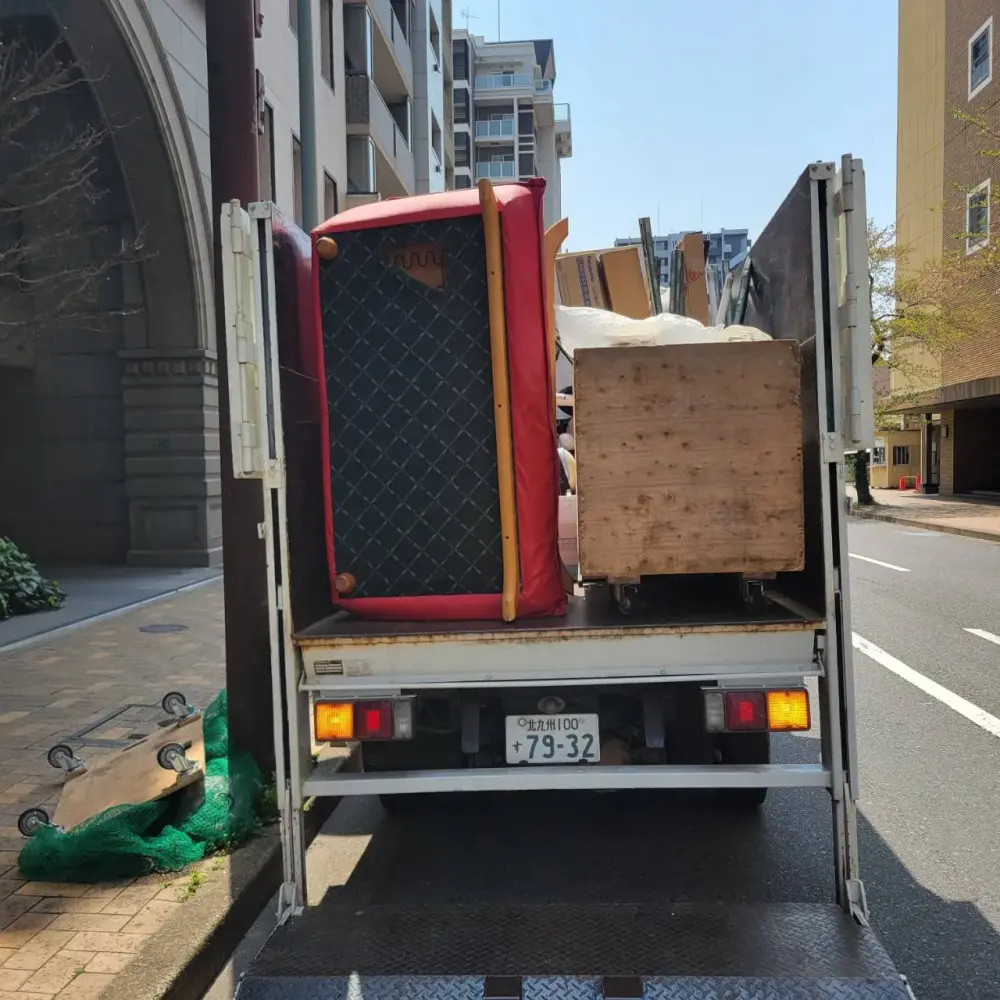 北九州市小倉北区の粗大ゴミ・不用品・廃品回収 画像2