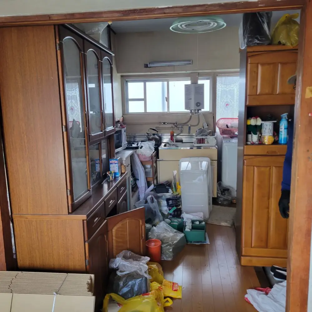 北九州市八幡西区市営団地４階の遺品整理 画像3