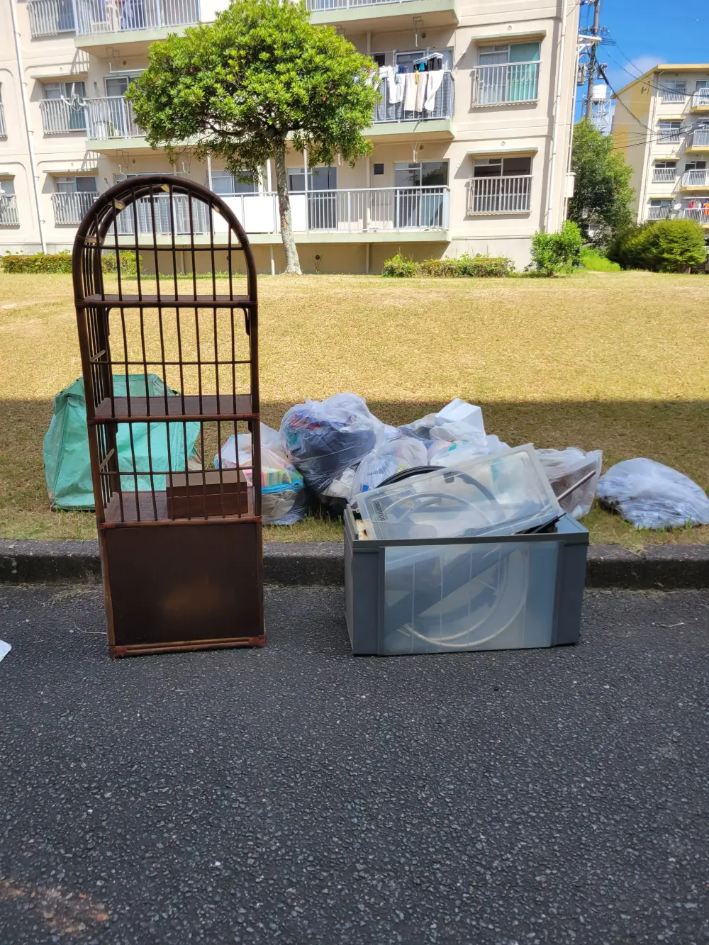 北九州市若松区の市営団地の粗大ごみ、不用品・廃品回収の回収引き取りご依頼をいただきました 画像9