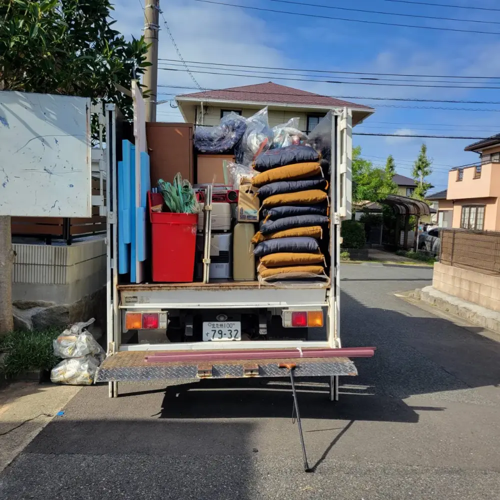 北九州市若松区の粗大ゴミ・不用品の片付け 画像2