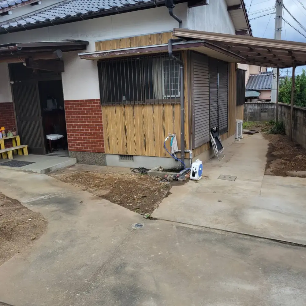 北九州市 北九州市八幡西区の外回りの外構工事 画像4