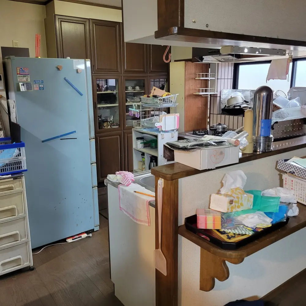 福岡県遠賀郡今古賀の遺品整理作業 画像5