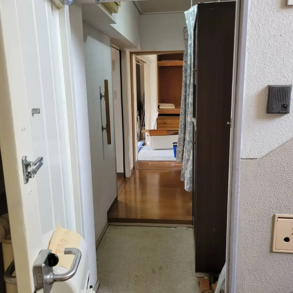 北九州市小倉南区のUR団地3DK遺品整理 画像1
