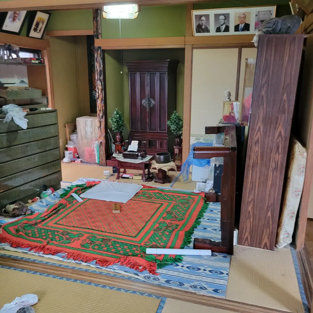 北九州市 八幡西区一軒家の遺品整理の依頼を頂きました 画像3